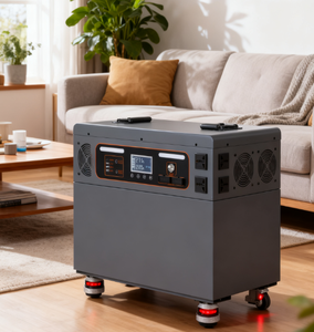 High-Power 3000W Outdoor Solar MPPT Fast-Charging Portable Energy Storage Power Supply <b>Mobile</b> Station Jump High-density Lit - Product Image 3
