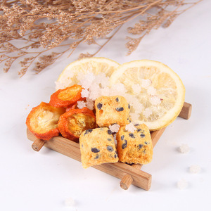 Thé personnalisé aux fruits séchés lyophilisés : Kumquat, Citron, Fruit de la Passion, <span class=keywords><strong>Sucre</strong></span> de roche – Vitamine C pour l'été - Product Image 1