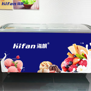 Réfrigérateur commercial <span class=keywords><strong>multi</strong></span>-portes et congélateur vertical – Congélateur-réfrigérateur avancé pour la vente au détail de crèmes glacées et la restauration - Product Image 5