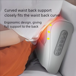 Bantal pijat punggung leher desain ergonomis, bantal pijat Premium profesional untuk kenyamanan dan relaksasi - Product Image 2