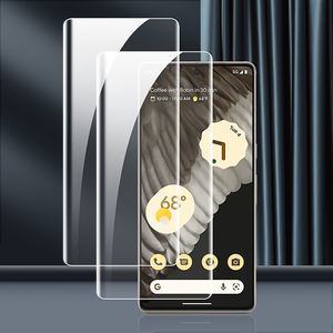 गुगल पिक्सेल 8 के लिए उच्च स्पष्ट पूर्ण पारदर्शी टेम्पर्ड ग्लास स्क्रीन रक्षक के लिए 8 प्रो 7 3 डी घुमावदार पूर्ण कवरेज संरक्षण फिल्म - Product Image 2
