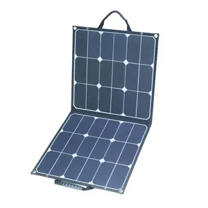 60W 18V Foldable Solar Panel Charger For Laptop, Tablet, Ipad, Ipod, Smartphone,Notebooks, And Many Digital Devices