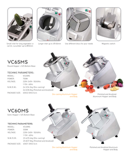 Machine à couper les choux, les <span class=keywords><strong>carottes</strong></span> et les pommes de terre Sus304 pour usage commercial - Product Image 4