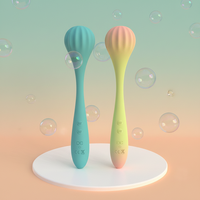 Vibrateur double tête entièrement recouvert, flexible, étanche IPX6, écologique, pour massage érotique féminin et plaisir personnel sans effets secondaires