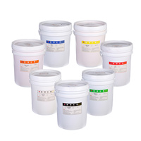 Encre à base d'eau éco-solvant de qualité supérieure, personnalisée en usine, pour boîtes en carton