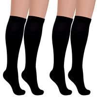 Chaussettes de compression jacquard respirantes et extensibles personnalisées pour le cyclisme, la randonnée, la course à pied, les sports et les voyages, pour femmes et hommes