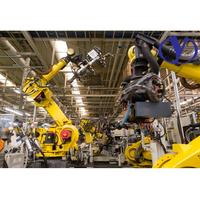 Machine de production de voitures électriques, robot soudage par points pour la vente, v