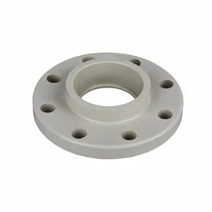 China high quality pph pipes and fittings 1/2inch to 24inch Socket weld plastic PPH flange
