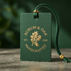 <span class=keywords><strong>Etichette</strong></span> di Marca con Stampa in Lamina d'Oro di Alta Qualità per Soluzioni di Packaging di Lusso ed <span class=keywords><strong>Etichette</strong></span> per Abbigliamento di Boutique alla Moda - Product Image 1