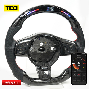 Volante de fibra de carbono TDD LED para Jaguar XE XF F-Type F-Pace E-Pace, volante personalizable - Product Image 3