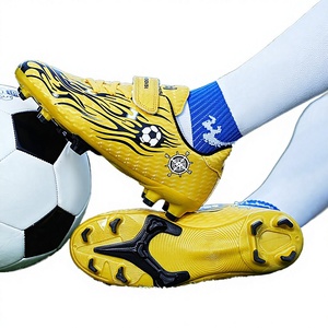 QZJC - Zapatos de Fútbol Unisex para Niños, de Piel Sintética de Alta Calidad, con Tacos Desgarrados, para Invierno y Verano, en Oferta - Product Image 3