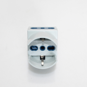 Chinese Supplier Factory Price 3 Pin Cannon <strong>Plug</strong> 10A/16A Travel <strong>Adapter</strong> <strong>Plug</strong> - Product Image 2