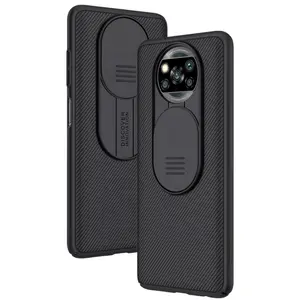 Nillkin Camshield Fall Alle Um Abdeckung Kamera Schutz Rutsche Abdeckung Telefon Fall für Xiaomi Poco X3 NFC