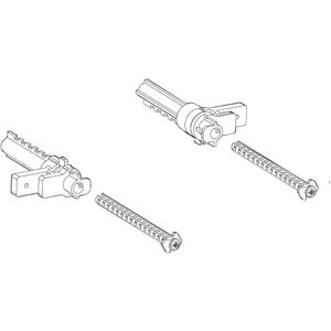 Maquinaria Usada Placa de Diamante 2-L = 160 con Extensores de Fijación - Product Image 3