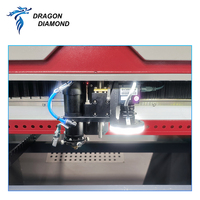 Découpeuse laser CO2 grand format Dragon Diamond 2030 300W 450W 600W avec système de vision CCD ou double tête pour acrylique épais, bois, MDF