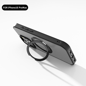 <span class=keywords><strong>Coque</strong></span> de téléphone portable translucide mat de luxe pour <span class=keywords><strong>iPhone</strong></span> 16 <span class=keywords><strong>11</strong></span> 12 13 14 15 Pro Max Plus <span class=keywords><strong>coque</strong></span> de Protection de support d'anneau <span class=keywords><strong>magnétique</strong></span> - Product Image 4