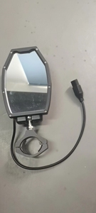 UTV phía sau xem bên gương thiết lập với ánh sáng đa góc chống chói màu xanh DC10-30V màu đen nhôm nhà ở - Product Image 4