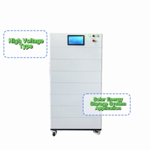 Stockage de batteries photovoltaïques haute tension 20KWh 50KWh 80KWh 76.8V pour système de stockage d'énergie solaire - Product Image 1