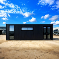 Bureau préfabriqué mobile et modulaire de style industriel en conteneur maritime de 20 pieds pour site d'usine