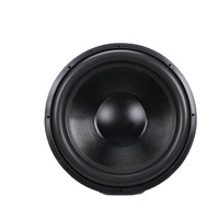 Subwoofer de alto rendimiento de 18 pulgadas RMS 800W subwoofer de coche de cesta de aluminio amarillo