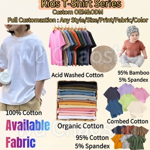 ชุดเสื้อผ้าคุณแม่และลูกน้อยสำหรับฤดูร้อน ผ้าฝ้าย 100% ชุดเสื้อสเวตเชิ้ตและกางเกงขาสั้นสำหรับเด็กเล็ก เด็กหญิง ลายสแกลลอป - Product Image 4
