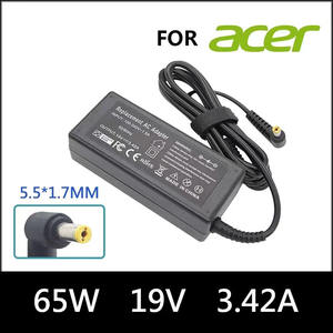 อะแดปเตอร์ชาร์จแล็ปท็อป19V 3.42A 65W 3.0*1.0mm สำหรับ ACER Aspire S7 391 V3-371 Switch12 PA-1450-26 <span class=keywords><strong>A13</strong></span>-<span class=keywords><strong>045N2A</strong></span> SF314-51-7 56RQ 547H - Product Image 2