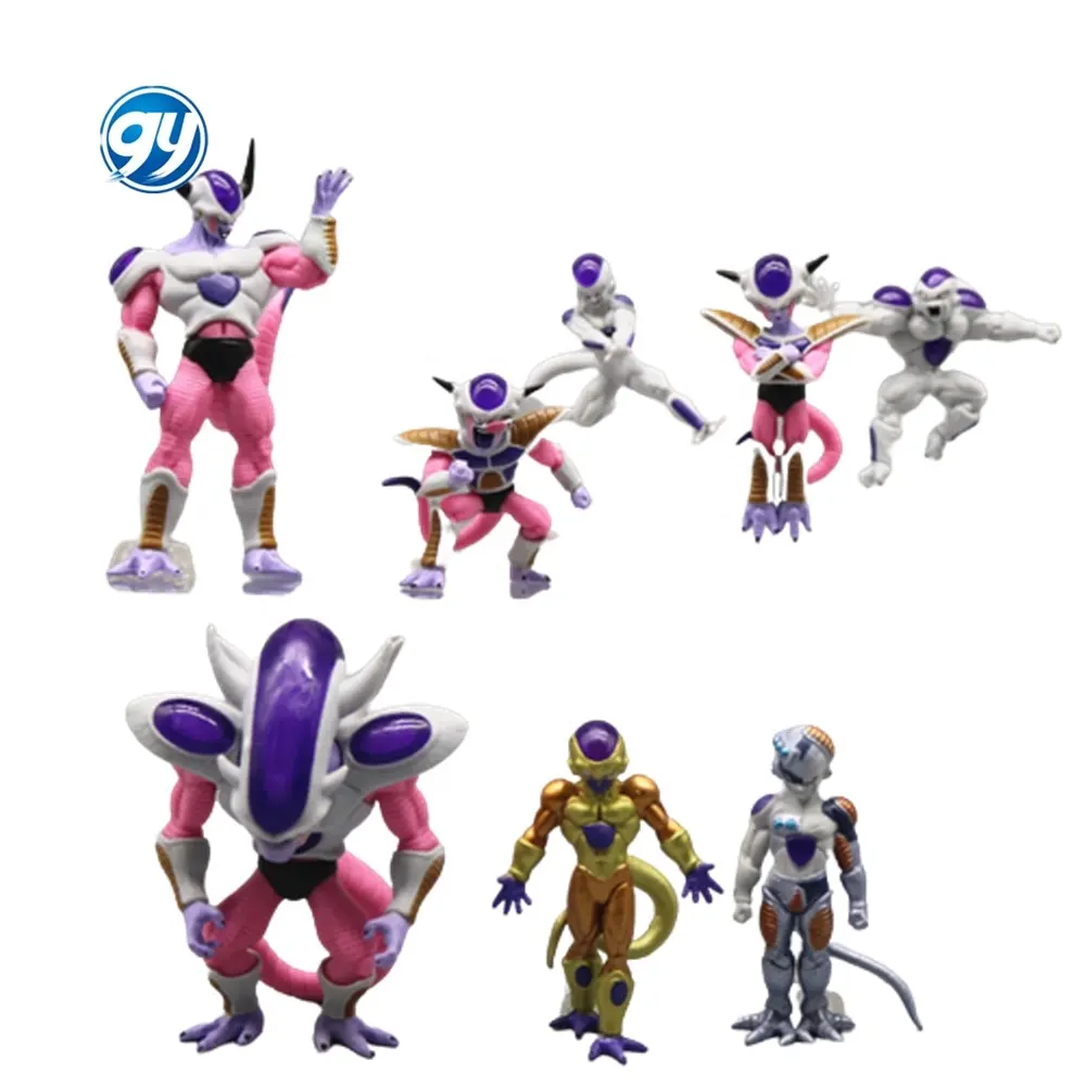Figuras de accion coleccion Plastic PVC Toy Football Players 3D Soccer Player Action anime figure Dragoned a ball z toys