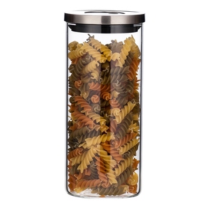 <span class=keywords><strong>Contenitori</strong></span> <span class=keywords><strong>in</strong></span> <span class=keywords><strong>Vetro</strong></span> Borosilicato <span class=keywords><strong>per</strong></span> Alimenti con Guarnizione <span class=keywords><strong>in</strong></span> Silicone, Ermetici e <span class=keywords><strong>Sottovuoto</strong></span> <span class=keywords><strong>per</strong></span> Dispensa, Riso e Farina - Product Image 3