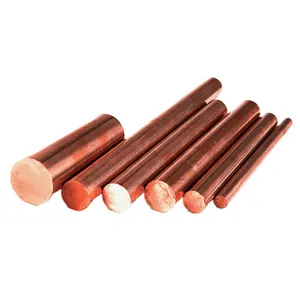 High Quality Copper Bar 99.99% Pure Copper Flat Square Round Bars