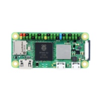 Carte de développement Raspberry Pi Zero 2W HC d'origine avec connecteurs GPIO codés par couleur, processeur quadricœur 64 bits 1 GHz, 512 Mo de mémoire SDRAM