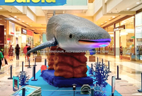 Giant Animatronic Whale Shark Sea Animal Whale Shark Model Customize for Water Park