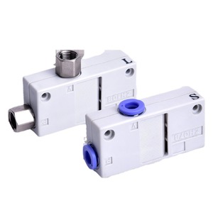 เครื่องกำเนิดสุญญากาศแบบนิวแมติก รุ่น ZH05BL 07B 10B 13BS  ขนาดเกลียว 1/4 นิ้ว อัตราการไหลสูง พร้อมอุปกรณ์ยกสุญญากาศมาตรฐาน - Product Image 1