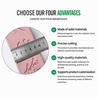 Barres de Composé de Polissage Blanc Rose Fortunebrasive 900g, Cire Solide pour Polissage, Blocs de Pâte de Finition Miroir pour Acier Inoxydable et Métal, OEM