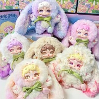 Vente en gros 100% officiel 6 pièces/boîte Lucky Deer Nai V2 Série Jardin Secret Figurines en vinyle et peluche à l'échelle 1/6 Boîte mystère Jouet décoratif