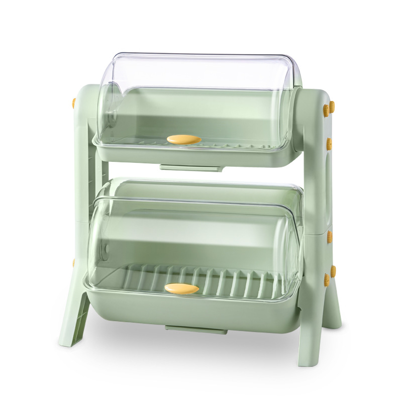 Mint green double layer 42*24*47cm