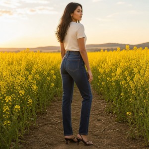 <span class=keywords><strong>Jean</strong></span> en denim skinny sculptant pour femme <span class=keywords><strong>Levis</strong></span> 312, délavage foncé, taille mi-haute, Cobalt Haze 27W / 30L - Product Image 4