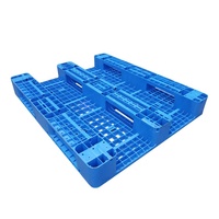 Palette plastique fermée à simple face, prix en acier, robuste à 4 voies, 1200x1000, offre spéciale