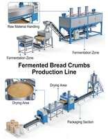 100kg Panko Breadcrumb-specifieke vibrerende fluidized bed droger en koeler