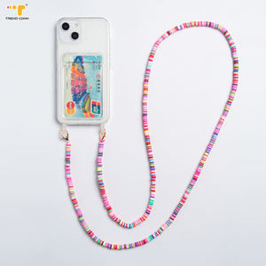 Nouveauté 2026 : <span class=keywords><strong>Bijoux</strong></span> faits main pour femmes – Chaîne florale colorée avec perles naturelles, accessoires faits main, lanières de téléphone <span class=keywords><strong>iPhone</strong></span> à porter en bandoulière - Product Image 4