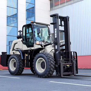 En Çok Satan 3.5 Ton 4 Çeker Dizel Forklift Hidrolik Arazi Tipi Depo Forklifti CE Onaylı - Product Image 3