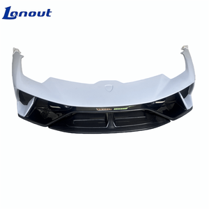 Kit carrosserie Facelift, pare-chocs avant semi-carbone pour Lamborghini LP580 LP610 <span class=keywords><strong>EVO</strong></span>, version modifiée et améliorée pour la piste - Product Image 1