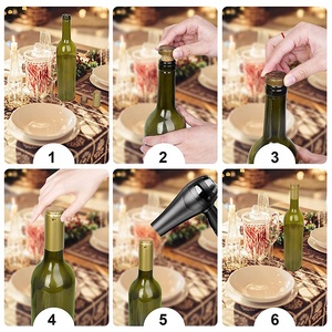 Cápsula retráctil <span class=keywords><strong>de</strong></span> PVC para botellas <span class=keywords><strong>de</strong></span> vino, tapón <span class=keywords><strong>de</strong></span> plástico, envoltura retráctil, cápsulas para Vinotecas, novedad - Product Image 4