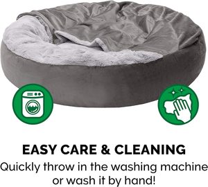 Flauschkissen Haustierbett Katzennest Decken Design Haustier weiches Plüsch Wärme Luxusbett für Hunde - Product Image 5