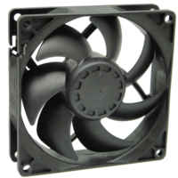 92mm 9225 Alto flujo de aire Enfriador de luz de potencia Flujo axial 92x92x25mm Ventilador sin escobillas de CC 12V 24V