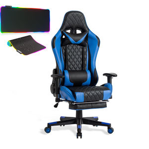 Alfombrilla de ratón personalizada gratis Oyun Koltugua Silla ergonómica para juegos Esports Pro Gamer para juegos de PC y oficina Respaldo alto - Product Image 1