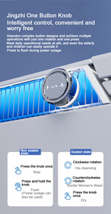 <span class=keywords><strong>WC</strong></span> Intelligente Sospeso con Bidet Integrato, Senza Serbatoio, Certificato CE, Vendita Diretta dalla Fabbrica per Appaltatori - Product Image 6