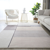 Vente en gros de tapis de salon en velours et cachemire avec impression 3d nordique au design moderne
