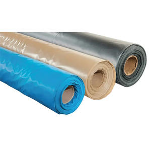 PE Building Construction Film Heavy-Duty Orange <b>Plastic</b> <b>Sheeting</b> for Protection & Coverage - Product Image 2