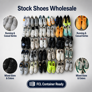 Lot de chaussures de tennis et de talons pour femme en stock, avec service d'exportation unique pour chaussures de liquidation - Product Image 1