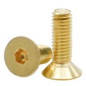 Tornillo de máquina con <span class=keywords><strong>cabeza</strong></span> plana <span class=keywords><strong>avellanada</strong></span> DIN7991/ISO 10642/GB 70.3 con accionamiento hexagonal interno, tornillo de vaso <span class=keywords><strong>Allen</strong></span>, perno de vaso plano - Product Image 3